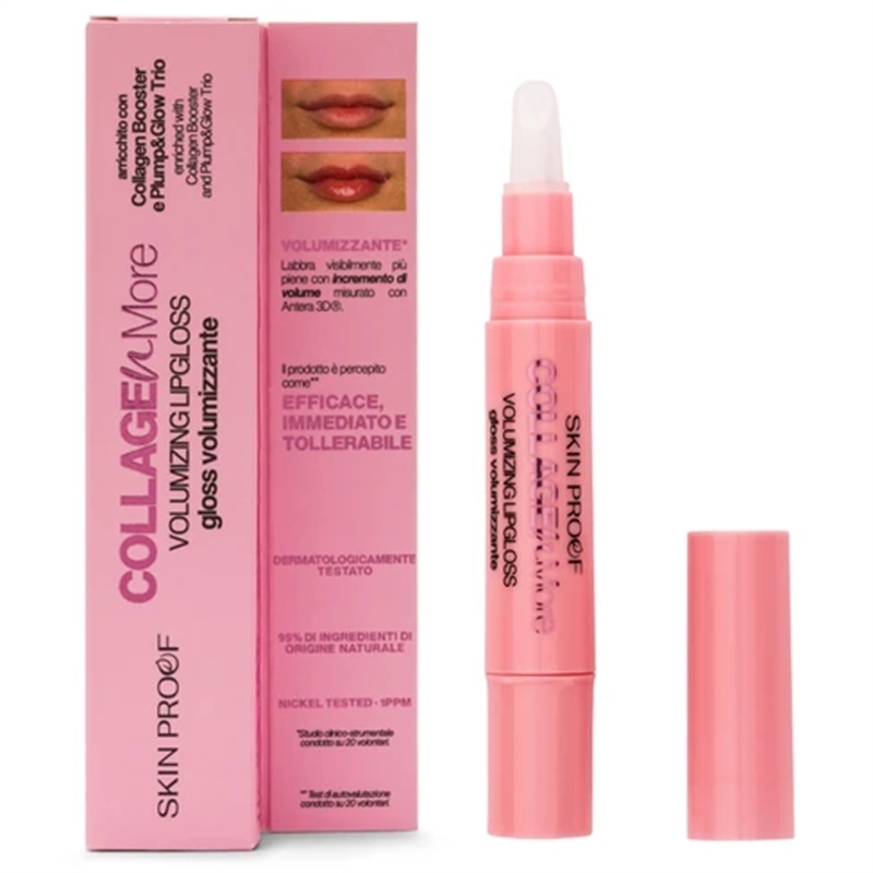 PUROBIO COLLAGEN MORE GLOSS VOLUMIZZANTE PER LABBRA RIMPOLPANTE E BRILLANTE A 3ML