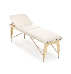 LETTINO ESTETICA BASIC IN LEGNO 3 ZONE LEGGERO PIEGHEVOLE A VALIGIA - LETTBAS3Z-1 - LETTBAS3Z-1