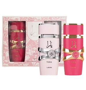 LATTAFA COFFRETT 5 TH YARA  EDP 100ML E YARA CANDY EDP 100ML - 6290362346128-1 - 6290362346128-1
