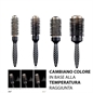 SPAZZOLA TERMICA IN CERAMICA E CARBONIO INFUSA IN OLIO DI ARGAN DIAM. 53 MM