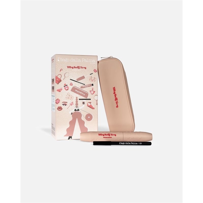 DIEGO DALLA PALMA COFANETTO MYSELFTOY MASCARA + POCHETTE + MATITA 01