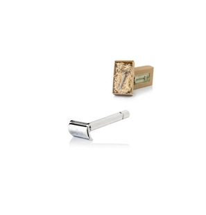 RASOIO RASTRELLO GORDON IN OTTONE CROMATO - D412-1 - D412-1
