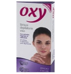 OXY STRISCE DEPILATORIE VISO 20 PZ + 4 SALVIETTINE - 8032618167419-1 - 8004395180431-1