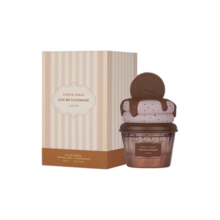 LATTAFA COOKIE CRAVE GIVE ME GOURMAND EDP 75ML - 6290362349662-1 - 6290362349662-1