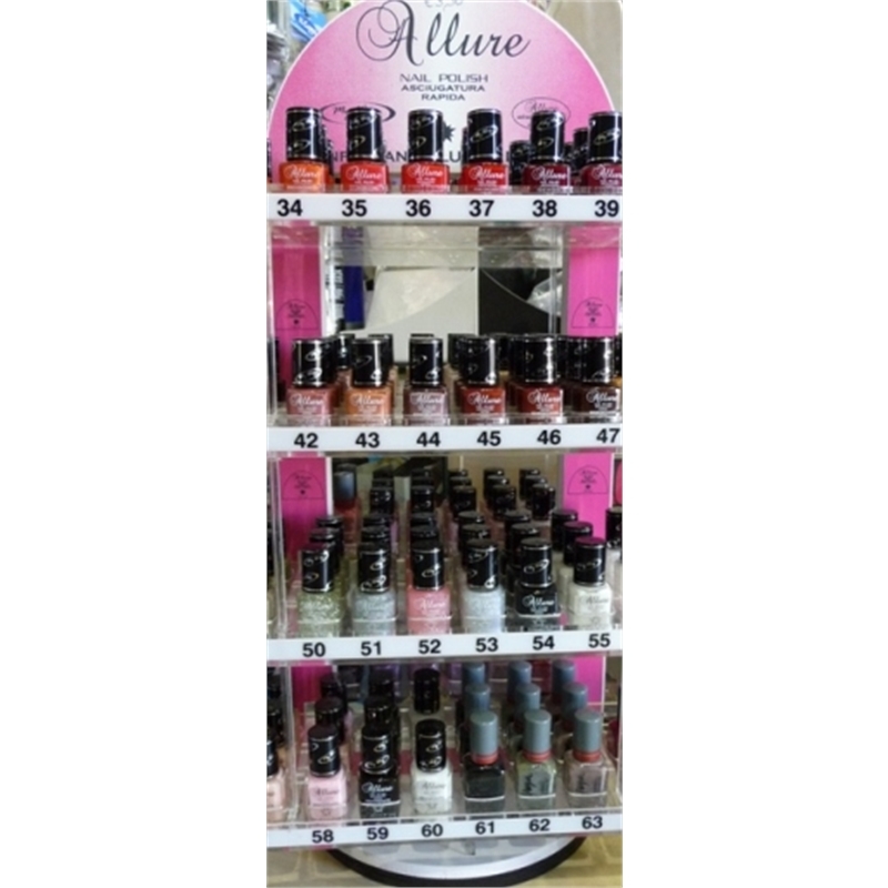 ALLURE SMALTO UNGHIE RINFORZANTE, ASCIUGATURA RAPIDA, LUNGA DURATA 15 ML ALLURE SMALTO UNGHIE RINFORZANTE, ASCIUGATURA RAPIDA, LUNGA DURATA 15 ML