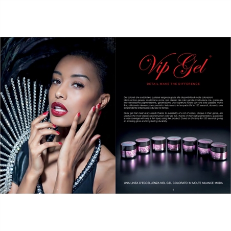 VIP GEL COLOR UV 5 ML - VIPGELCOL-1 - VIPGELCOL-1