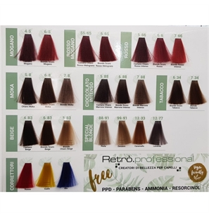 6\45 BIONDO SCURO RAME ROSSO - RTZ6/45-3 - 6/45 BIONDO SCURO RAME ROSSO-3 - RTZ-3