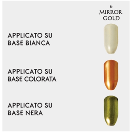 GOLDEN NAILS CHROMANIA POLVERI EFFETTO METALLICO 1GR