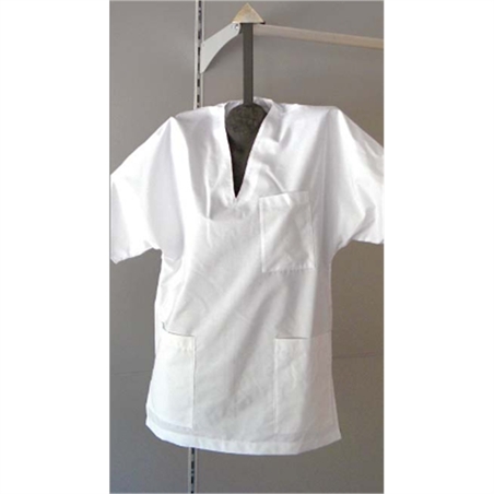 CAMICE JAKET DA LAVORO CON MANICHE A KIMONO TASCHINO E 2 TASCHE - CAMLAV-1 - CAMLAV-1