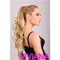 CODA CAPELLI RICCI LUNGHI, CON PINZA, IN KANEKALON