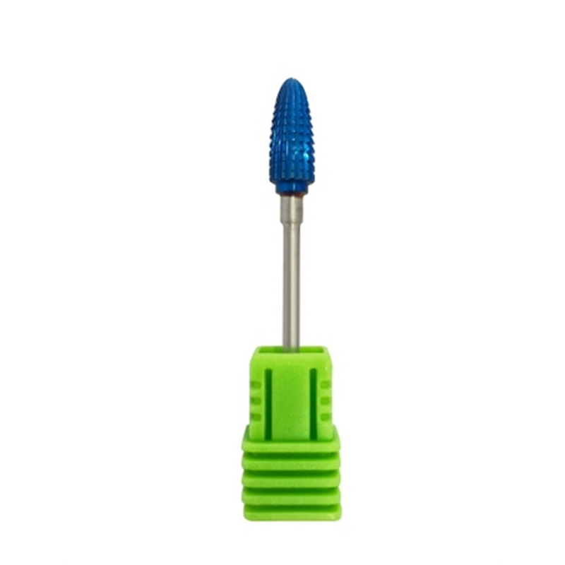 PUNTA FRESA CARBIDE TUNGSTENO BLU A CONO STRONG PUNTA FRESA CARBIDE TUNGSTENO BLU A CONO STRONG