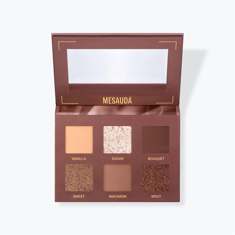 MESAUDA MAKE-UP BARE HARMONY 204 PALETTE 6 OMBRETTI DELICIOUS ROSE