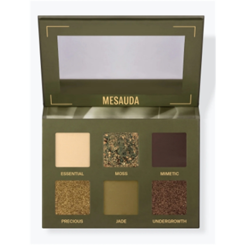 MESAUDA MAKE-UP BARE HARMONY PALETTE 6 OMBRETTI HIDDEN GREEN MESAUDA MAKE-UP BARE HARMONY PALETTE 6 OMBRETTI HIDDEN GREEN