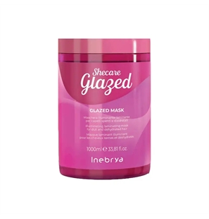 INEBRYA SHECARE GLAZED MASCHERA ILLUMINANTE LAMINANTE PER CAPELLI 1000 ML - 1026438-1 - 8008277264387-1
