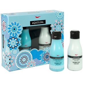 AQUOLINA COFFRET B/S 125ML + B/L 125ML UNICORN ISLAND