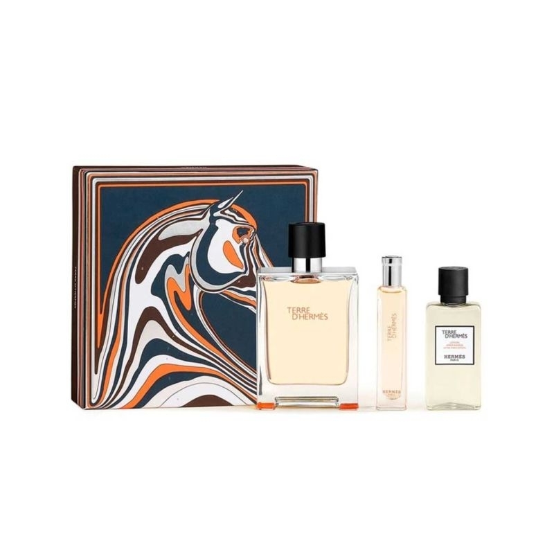 TERRE D'HERMES COFFRET EDT 100ML + EDT 15ML + A/S 40ML TERRE D'HERMES COFFRET EDT 100ML + EDT 15ML + A/S 40ML