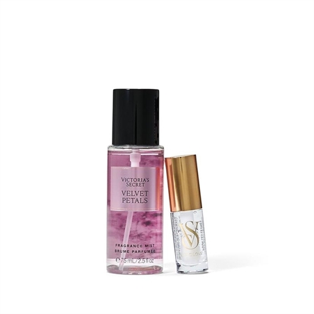 VICTORIA'S SECRET COFANETTO REGALO VELVET PETALS MIST &amp; KISS