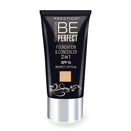 PRESTIGE COSMETICS BE PERFECT FOUNDATION - FBP-1 - FBP-1