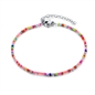 CAVIGLIERA CON PERLINE COLORATE  BRAND GIOIELLI