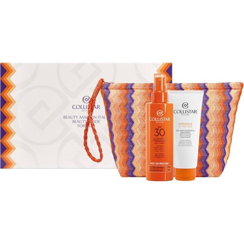 COLLISTAR COFANETTO CREMA PROTEZIONI SPF 50 100 ML + BALSAMO DOPOSOLE 100 ML+ POCHETTE COLLISTAR COFANETTO CREMA PROTEZIONI SPF 50 100 ML + BALSAMO DOPOSOLE 100 ML+ POCHETTE