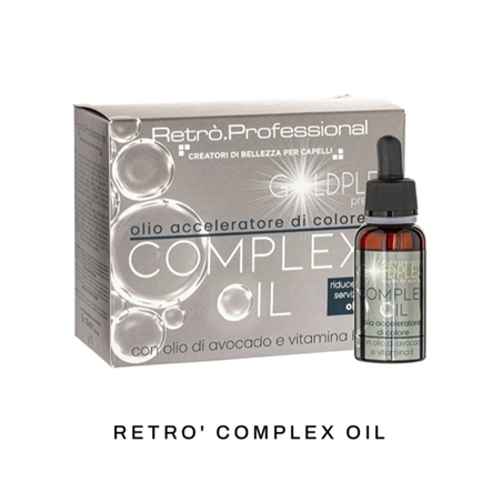 RETRO' GOLDPLEX COMPLEX OIL ACCELLERATORE DI COLORE 8 X 30ML