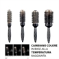 SPAZZOLA TERMICA IN CERAMICA E CARBONIO INFUSA IN OLIO DI ARGAN DIAM. 53 MM